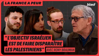 GAZA : « L’OBJECTIF ISRAÉLIEN EST DE FAIRE DISPARAÎTRE LES PALESTINIENS », AVEC RONY BRAUMAN