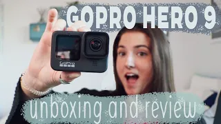 I BOUGHT A GOPRO FINALLY! GoPro HERO 9: Full Review and Unboxing vlog