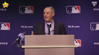 MLB commissioner Rob Manfred tickled with outcome of CBA negotiations, apologizes to fans