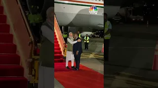 Papua New Guinea PM James Marape Touches PM Modi's Feet | #shorts | CNBC TV18