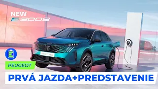 Peugeot E-3008. Prvá jazda + predstavenie.