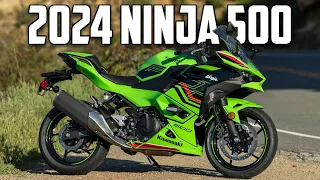 2024 Kawasaki Ninja 500 First Ride - Cycle News