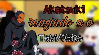 Akatsuki reagindo ao tobi/obito [ contém tobidei ]
