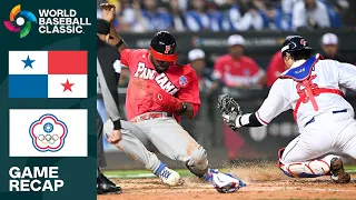 Panama vs. Chinese Taipei Game Highlights | 2023 World Baseball Classic