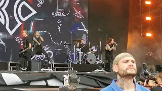 Blind Channel live at Wacken Open Air 2022 - Intro and We Are No Saints 4k