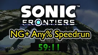 [Former WR] Sonic Frontiers NG+ Any% in 59:11