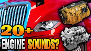 20+ Realistic Engine Sound Mega Pack v4.2 | ATS Mods