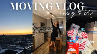 MOVING VLOG EP.1 | MOVING TO DC?! , Empty Apartment Tour, Unpacking & More!
