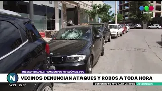 Vandalismo y destrozos captados por las cámaras en Barrio Observatorio