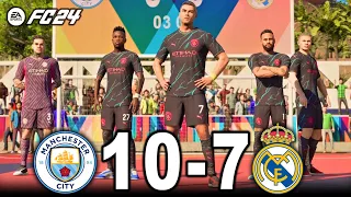 FC 24 VOLTA - RONALDO, VINI JR, NEYMAR, HAALAND ALL STARS |  MANCHESTER CITY VS REAL MADRID