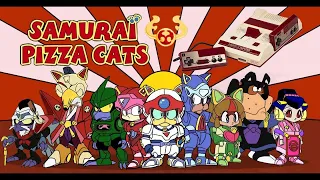 Samurai Pizza Cats / Ninja Cat / Ниндзя Коты прохождение на Денди!!!