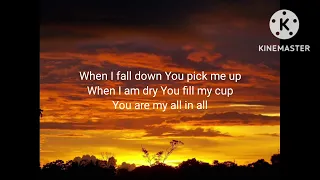 You Are My All in All (Lyrics) ||Cover by Tommee Profitt & Brooke Griffith ||