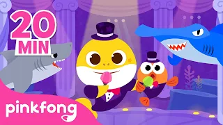 [ALL] Bertemu semua teman hewan laut | Lagu Binatang Laut | Pinkfong & Baby Shark