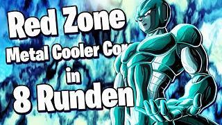Red Zone Metal Cooler Core in 8 RUNDEN und mit ALL TYPES EXTREME CLASS TEAM schaffen! Dokkan Battle