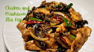 Chicken and Mushroom Stir Fry