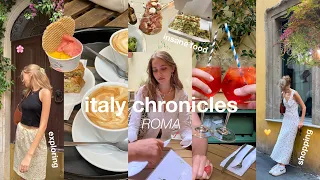 italy chronicles🍦| rome’s best food, shopping & art museums