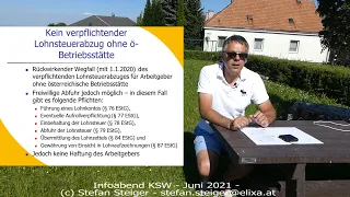 Infoabend "Neuerungen Sozialversicherung und Lohnsteuer" - Juni 2021