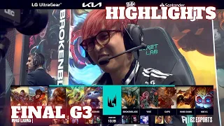 G2 vs MAD - Game 3 Highlights | Final LEC Winter 2023 Playoffs | G2 Esports vs Mad Lions G3