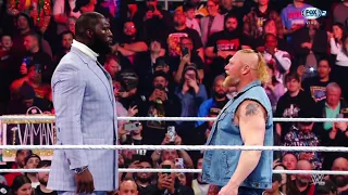 Promo Brock Lesnar Vs Omos WrestleMania 39 - WWE Raw 20/03/2023 (En Español)