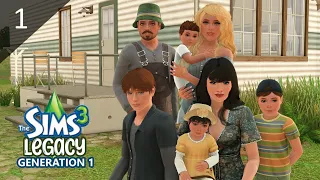 Meet the Family | Legacy Ep.1 Gen.1 | Sims 3