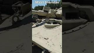 M551 Sheridan "Destroyer" at Tankland #shorts