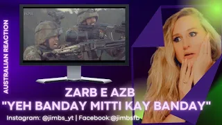 Australian Reaction to Yeh Banday Mitti kay Banday || One Year of Zarb e Azb (ISPR Official Video)