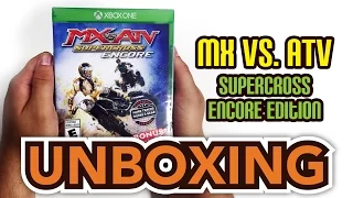 MX vs. ATV Supercross: Encore (Xbox One) Unboxing!!