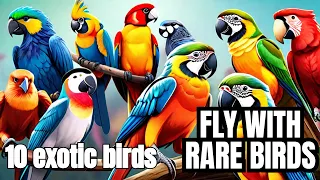 "Wings of Wonder: 10 Exotic Birds Around the World"