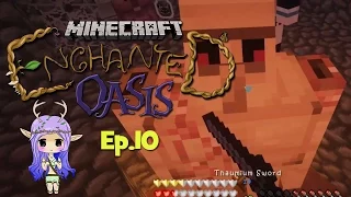 "DEATH BY CLAY" Minecraft Enchanted Oasis Ep 10