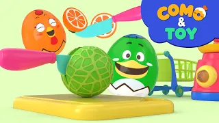 Como | Fruit Blender 2 + More Episodes 19min | Learn colors and words | Como Kids TV