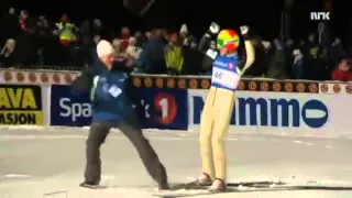 Johan Remen Evensen NOR Vikersund HS 225 246.5 m NEW WORLD RECORD!!