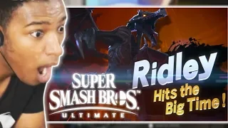ETIKA REACTS TO RIDLEY JOINING THE ROSTER IN SUPER SMASH BROS. ULTIMATE + GAMEPLAY