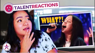 Daneliya Tuleshova 🇰🇿 Teen With CRAZY Voice on America's Got Talent! [REACTION] | Kelly Reacts