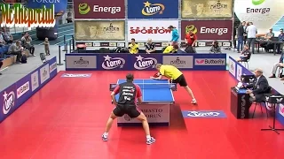 Table Tennis Polish Superliga 2016/17 - Tomasz Kotowski Vs Gionis Panagiotis -