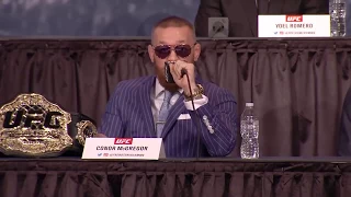 Conor McGregor "Who the fuck is that guy?" UFC 205 Press Conference