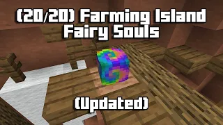 (UPDATED) The Farming Island Fairy Souls (20/20) (Revamped Barn/Mushroom Desert) | Hypixel Skyblock
