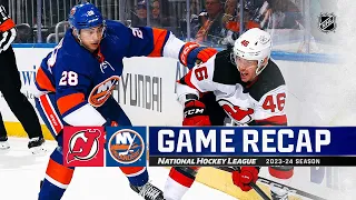 Devils @ Islanders 10/6 | NHL Highlights 2023