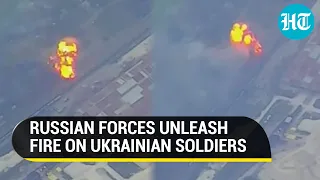 Ukrainian Military Train Explodes After Russian Missile Attack; 30 Troops Killed, Vehicles Destroyed