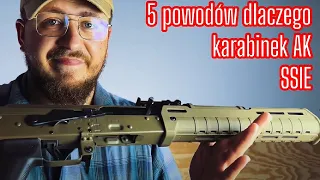 5 POWODÓW DLACZEGO KARABINEK AK SSIE! (feat. Andrzej Leszczyński Gun TV)