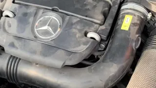 Mercedes Benz W212 M271 вернулся стук гидрокомпенсаторов решаем антифриз уходит в масло стоп течь