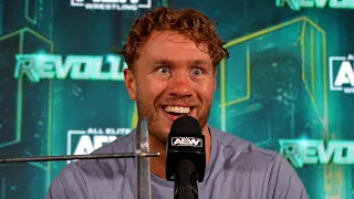 WILL OSPREAY HILARIOUS AEW REVOLUTION 2024 PRESS CONFERENCE!