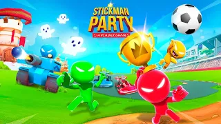 STICKMAN PARTY - MINIGAME ANDROID & IOS