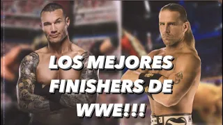 REACCIONANDO A LOS 100 MEJORES FINISHERS DE WWE!!!