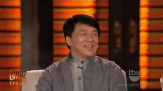 Jackie Chan sings on Lopez Tonight (1/11/2010)