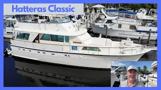 EP 30: Hatteras 53 Motor Yacht Tour [1977]