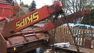 How they take your skip away in England out-of your front yard.