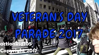 Full 2017 NYC Veteran's Day Parade - Timestamps in Description