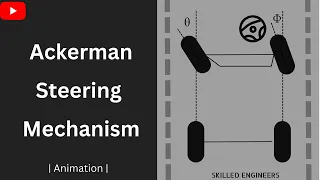 What is Ackerman Steering Mechanism | Simple Explanation with Animations