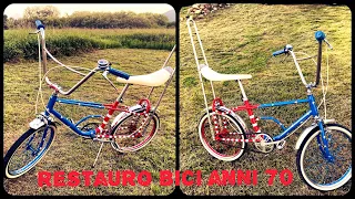 Restauro bici d’epoca anni 70 🇺🇸💣