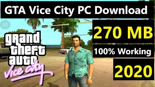 GTA Vice City PC Download ||Download GTA Vice City in 289 MB